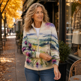 Marlowe | Cardigan sa zipom Pejzaž Čičak