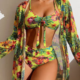 Glenda | Bikini s cvjetnom suknjom
