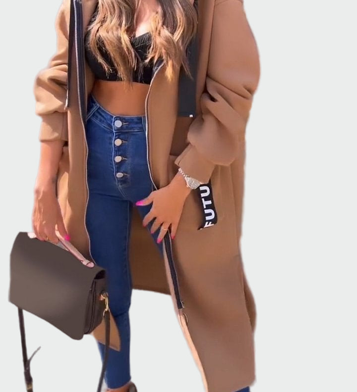 Karina - Dugi Kaput s Kapuljačom