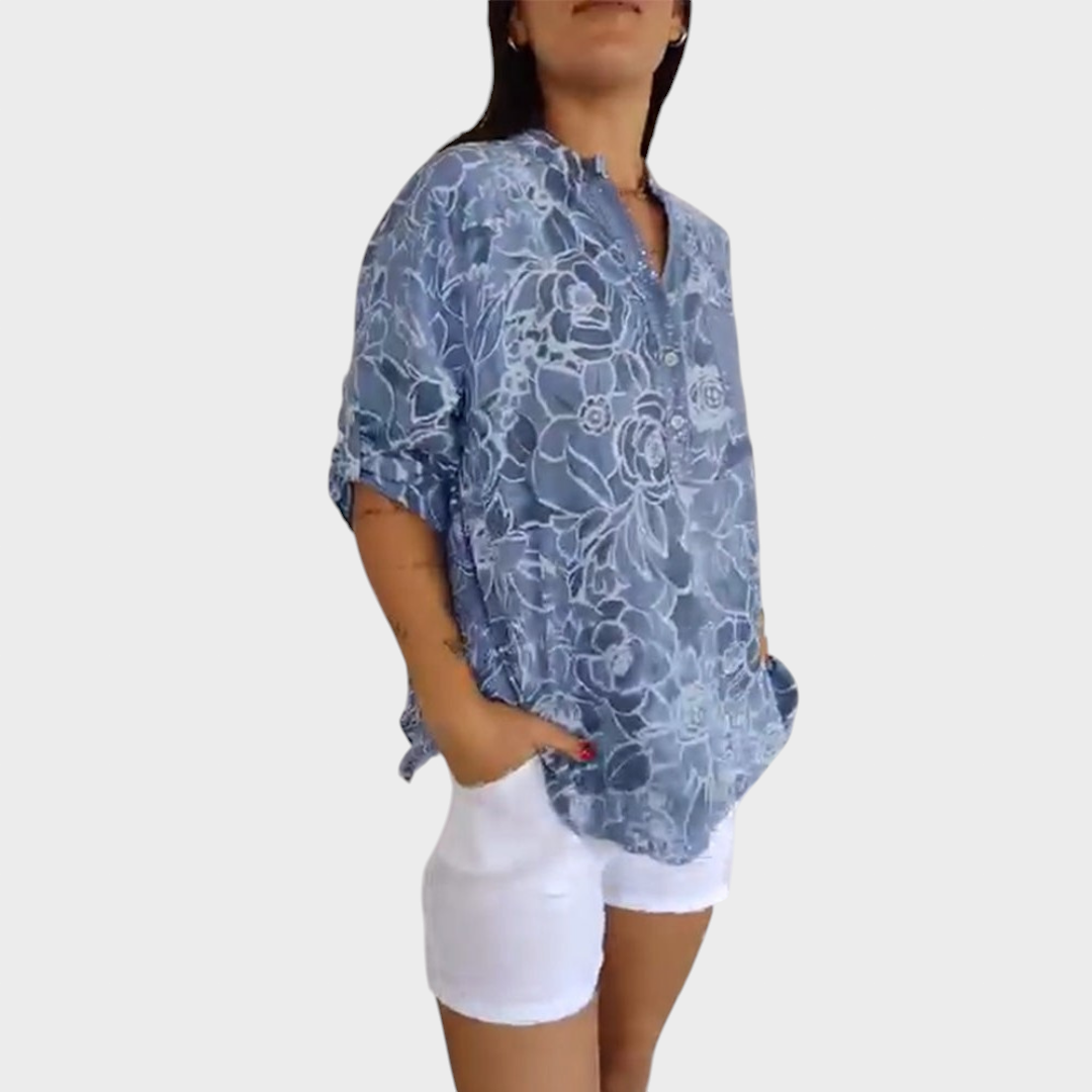 Bernarda - Bluza s modernim uzorkom