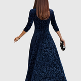 Vespera | Graciozna Cvjetna Midi Haljina