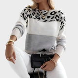 Romanka - Džemper Leopard Elegancija