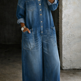 Petra – Moderni Denim Kombinezon