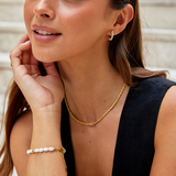 Vale Pearl Hoop Earrings