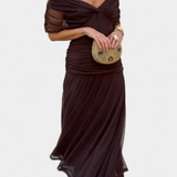 Sophia - Elegantna Cvjetna Plisirane Haljine