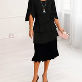 Sophie – Elegantna haljina s naborima