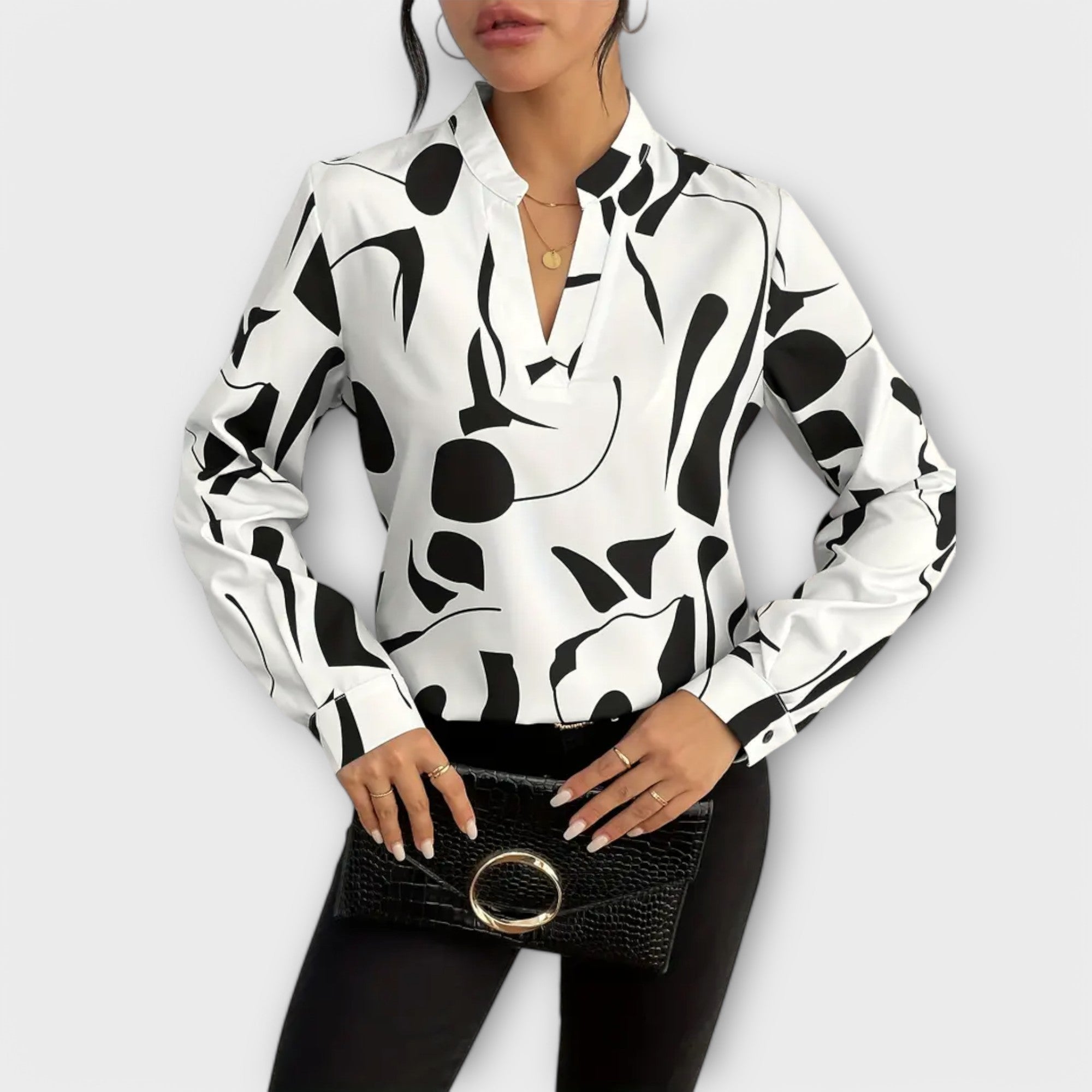 Lívia – Moderna Tiskana Bluza