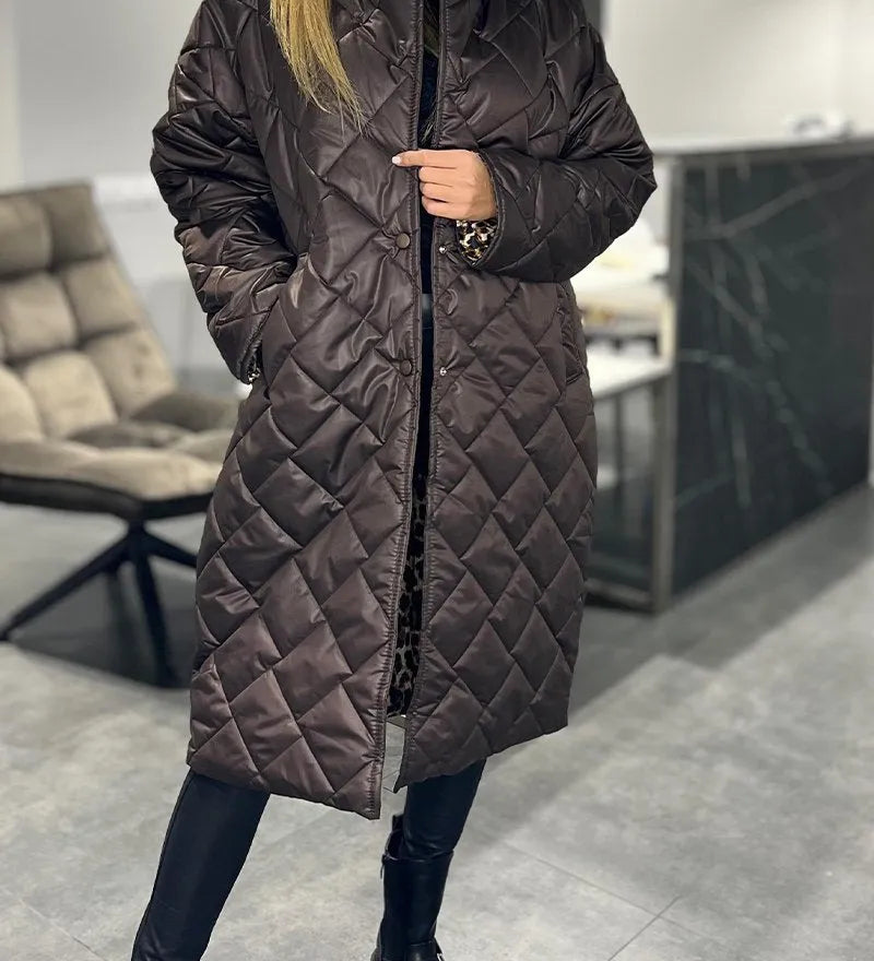 Marie - Elegantni leopard kaput