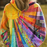Daniela | Hoodie Patchwork Boem